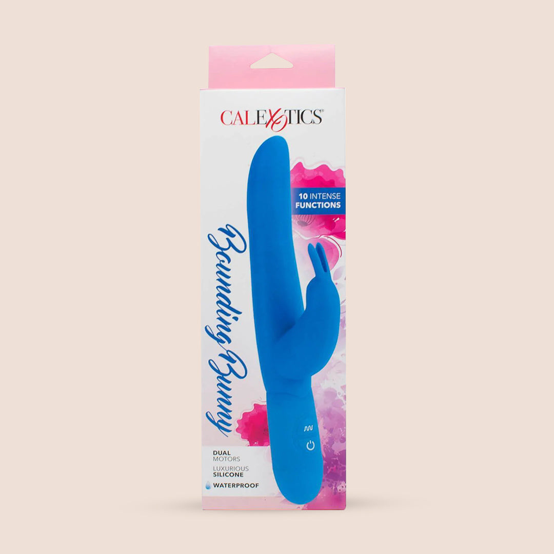 Posh Bounding Bunny® | super-slim silicone shaft