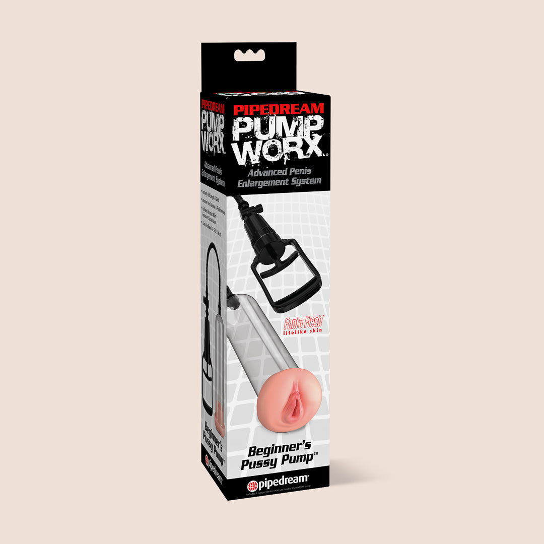 Pump Worx Beginner's P—ssy Pump | realistic opening