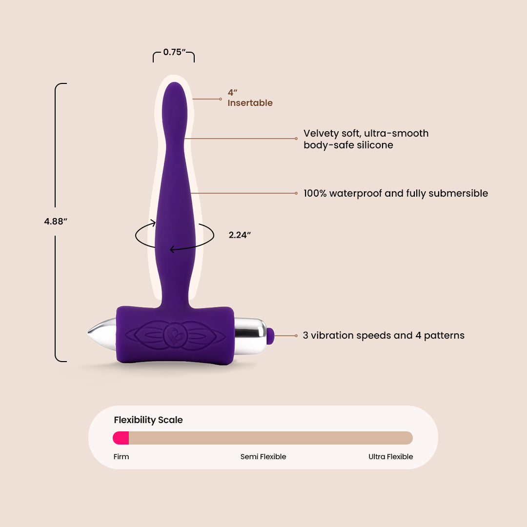 Rocks-Off Petite Sensations Teazer | slim vibrating plug