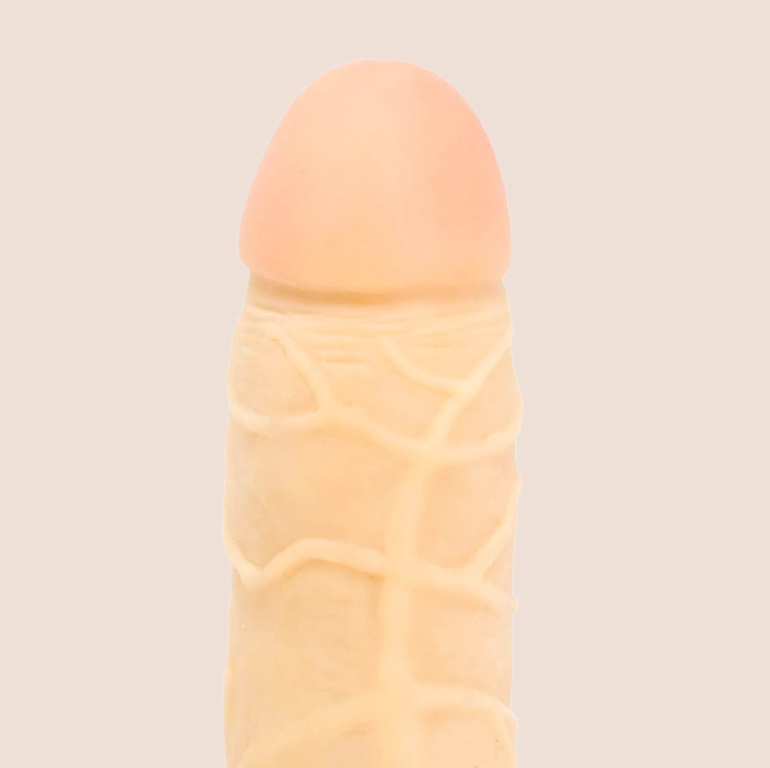 Real Feel Deluxe No. 2 | 6.5" vibrating dildo with suction cup base