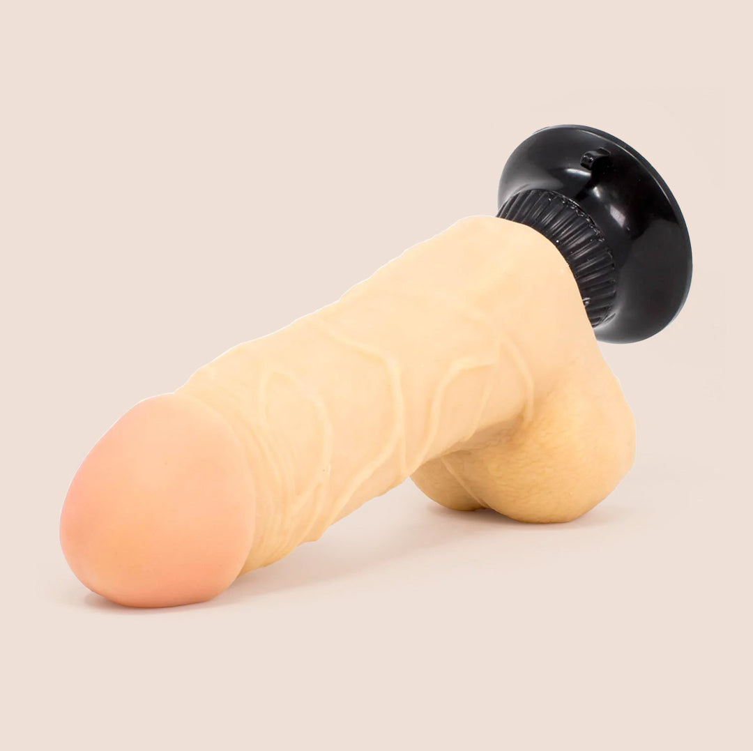 Real Feel Deluxe No. 2 | 6.5" vibrating dildo with suction cup base