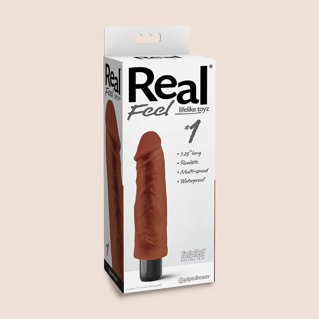 Real Feel No.1 | 7.5" vibrating dildo