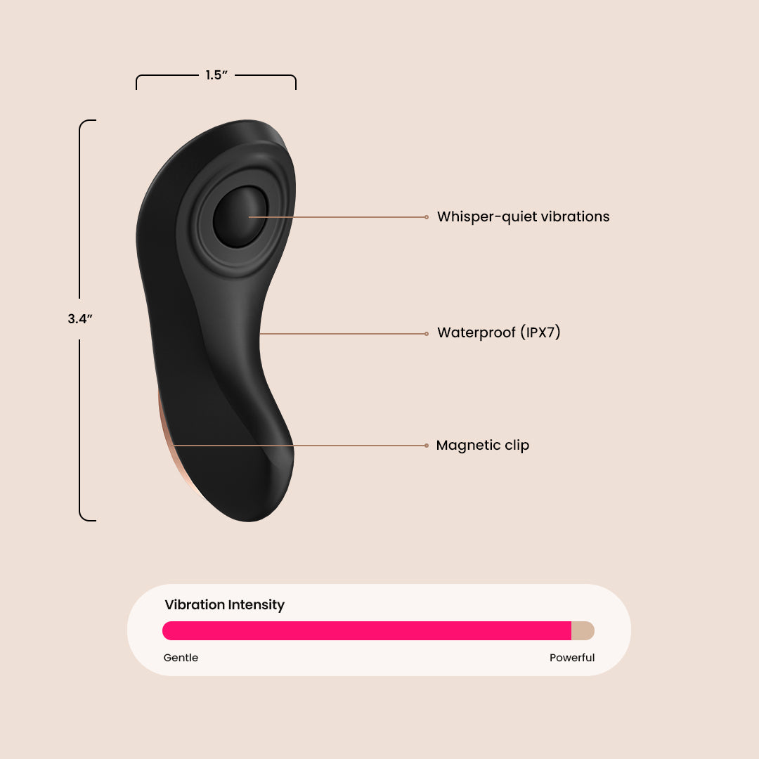 Satisfyer Little Secret | panty vibe with app or remote control