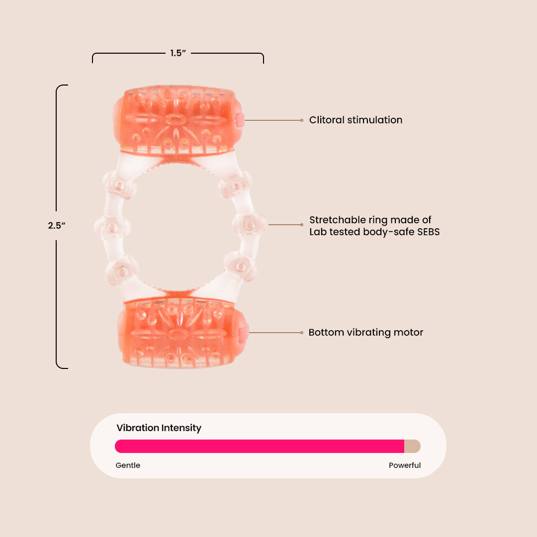 Screaming O Two-O® | double vibrator penis ring