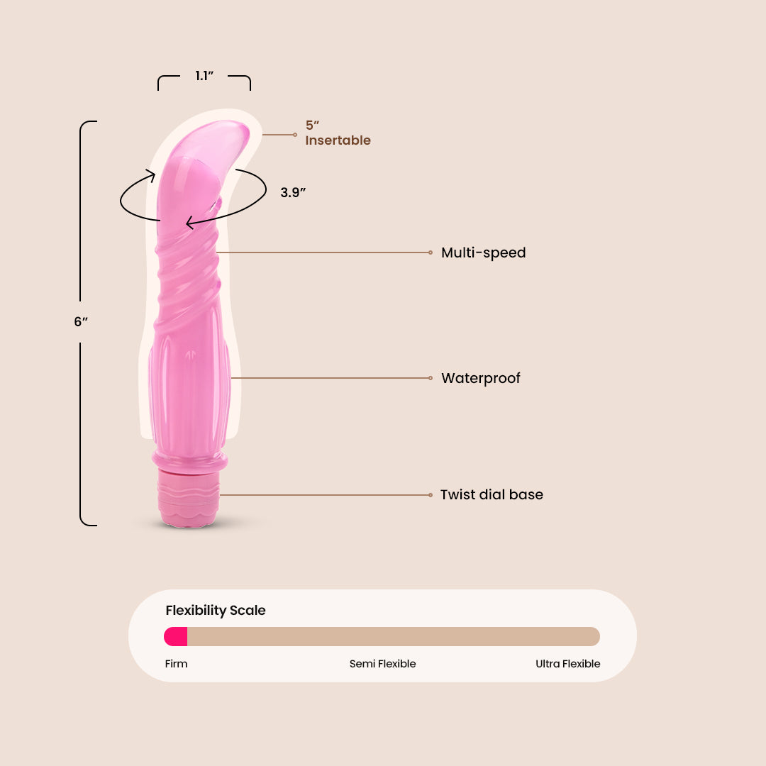 First Time® Softee Pleaser | ABS with soft removable sleeve