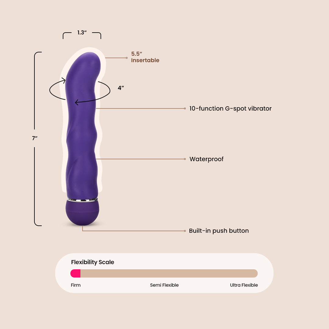 Posh™ Teaser | battery-operated silicone vibe