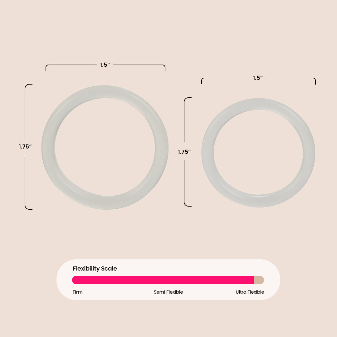 Silicone Rings™ | stretchy c-ring set