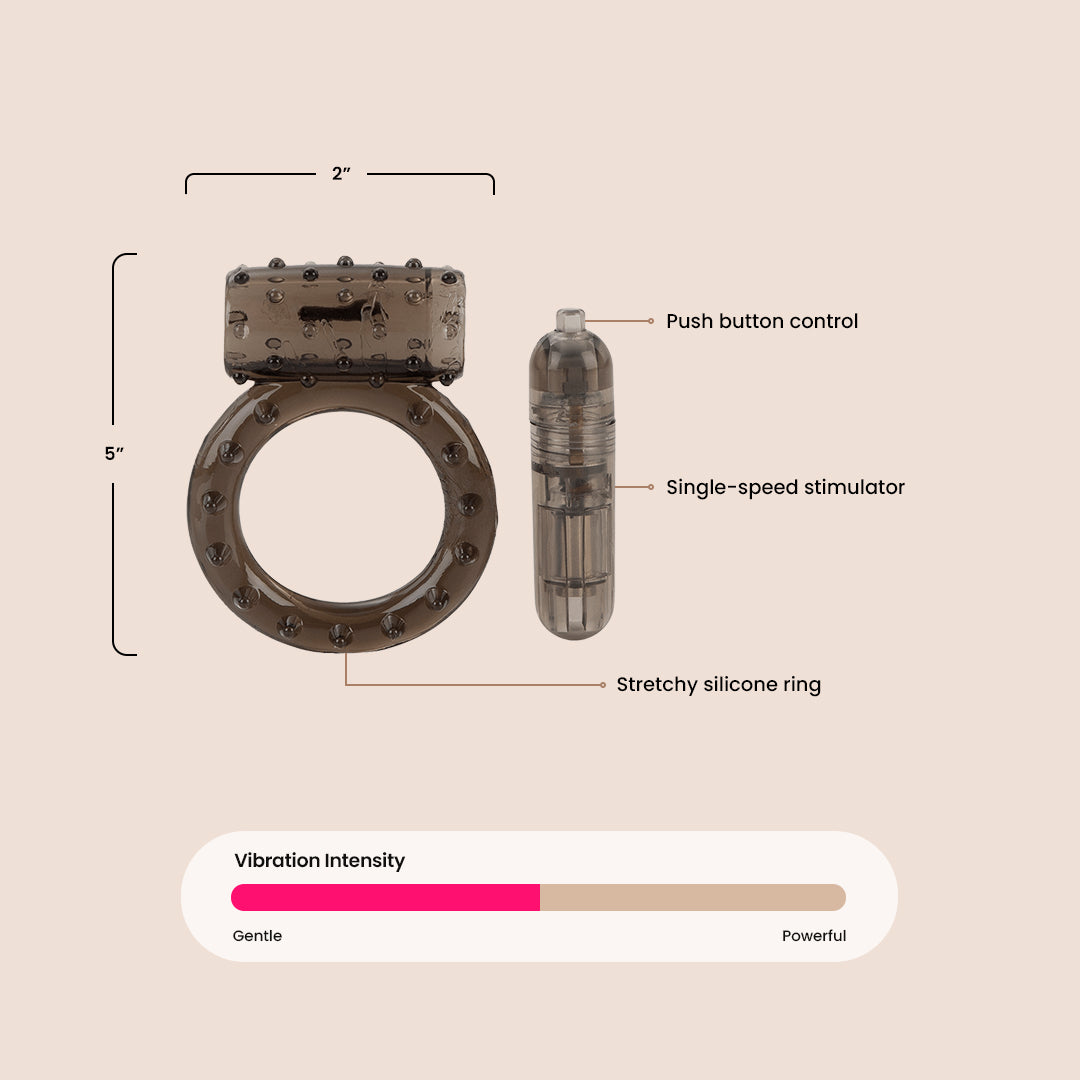 COLT Vibrating Stud™ | penis ring