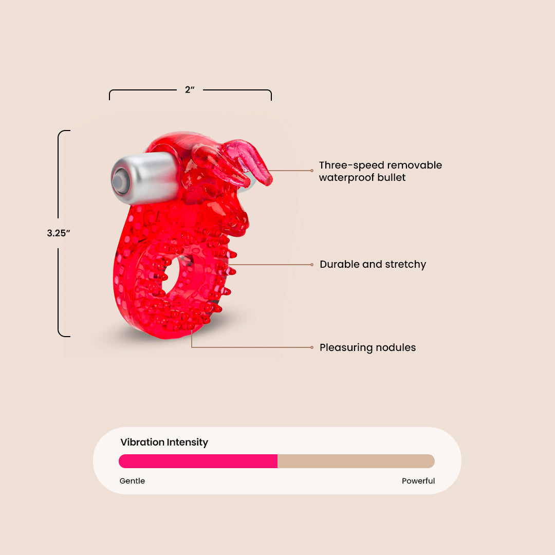 CalExotics Couple's Raging Bull™ | vibrating penis ring