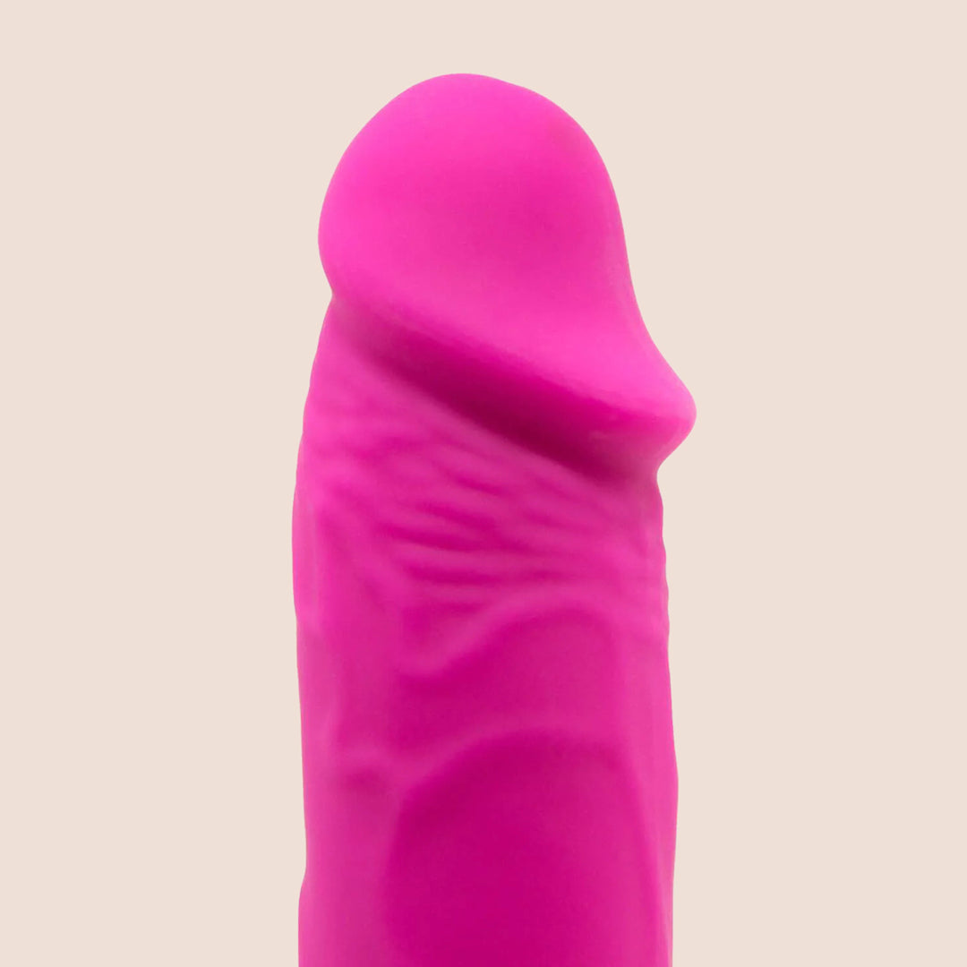 SIMPLI Dildo Vibrating & Rotating 03 | realistic silicone vibe