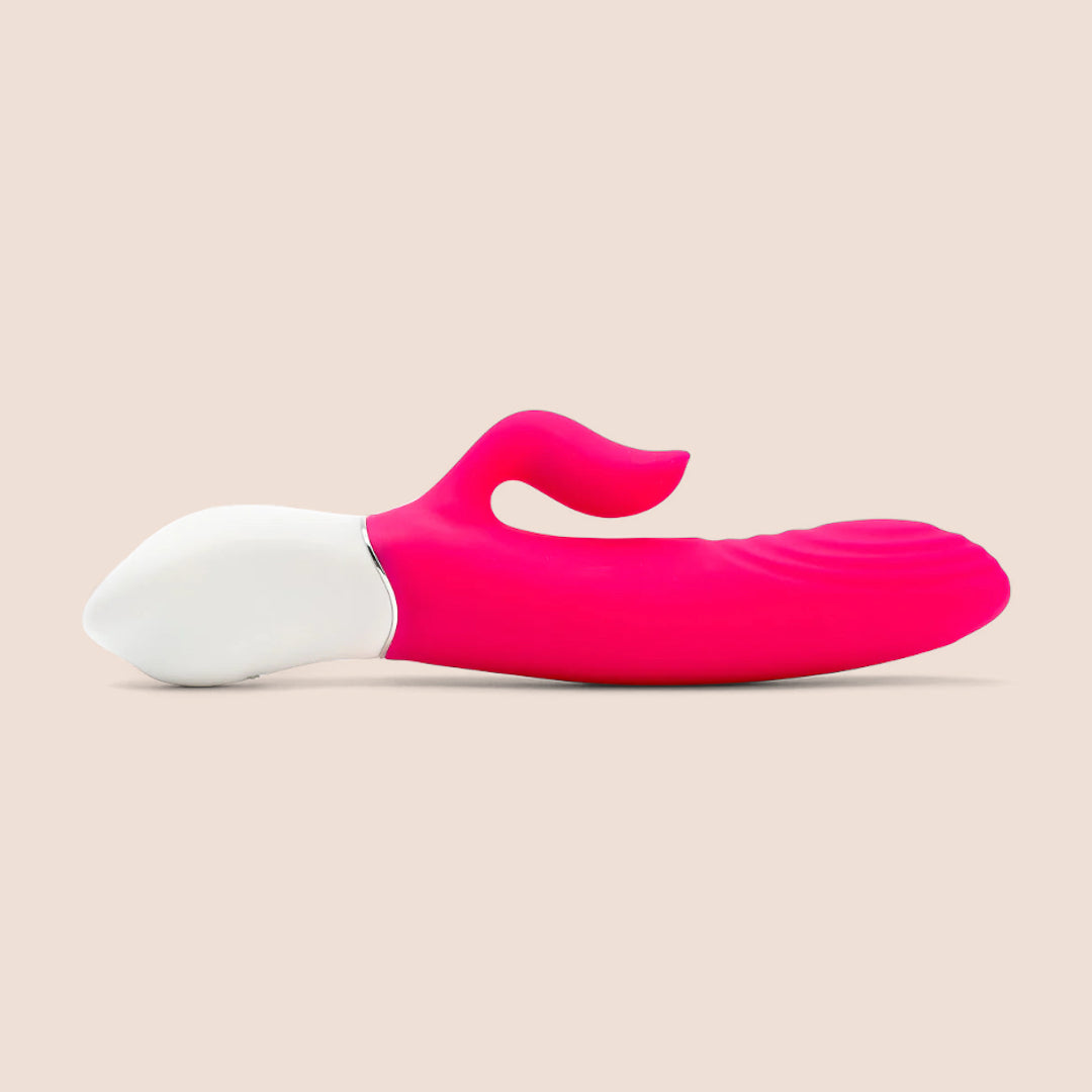 SIMPLI Thrusting Rabbit 09 | dual motors vibrating, thrusting & silicone body