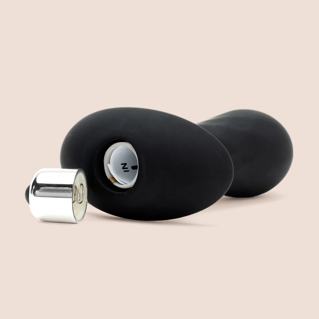 SIMPLI Vibrating Plug 02 | silicone with removable bullet vibe