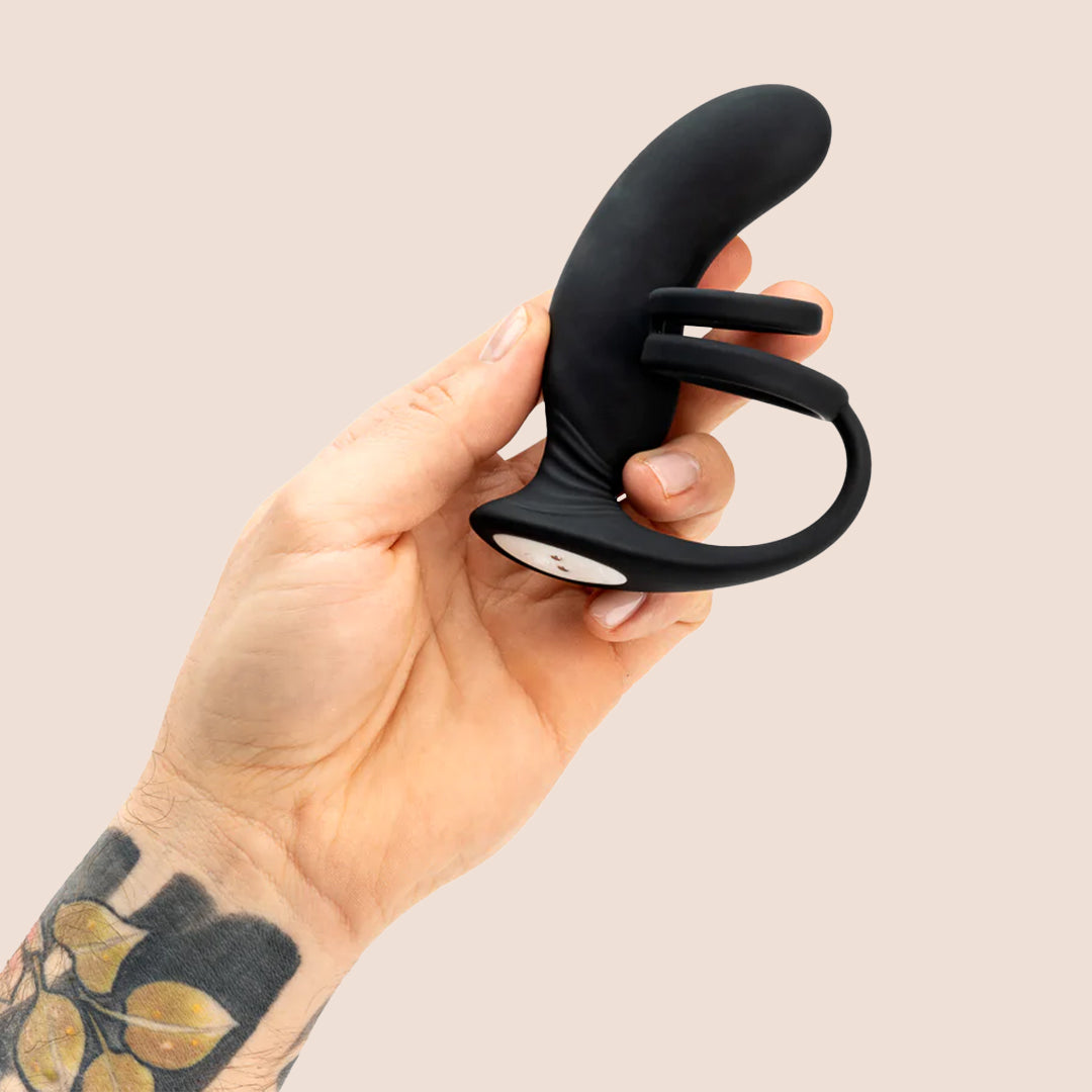 SIMPLI Vibrating Prostate Massager 02 | silicone, rechargeable with c-ring