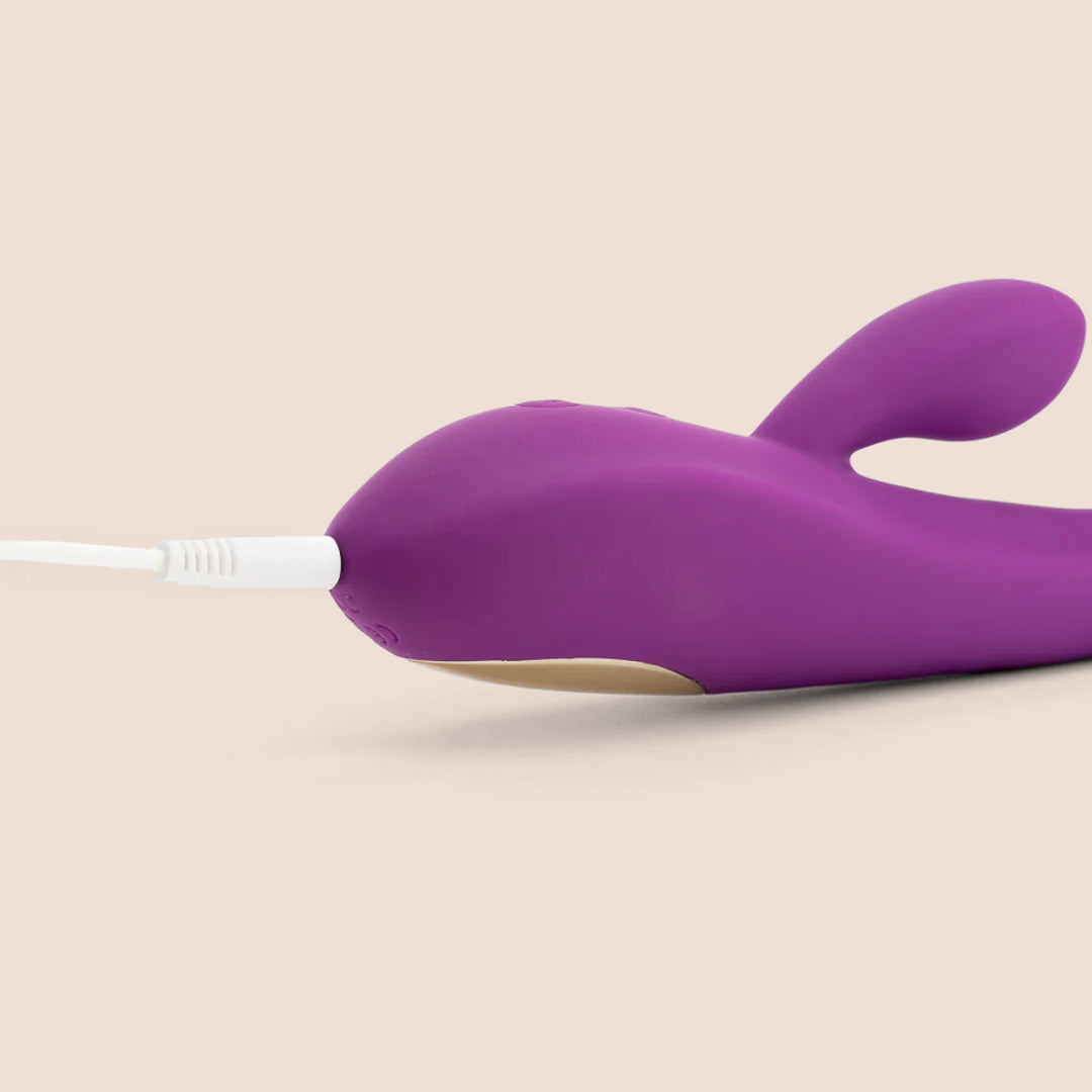 SIMPLI Vibrating Rabbit 10 | full silicone & g-spot curve