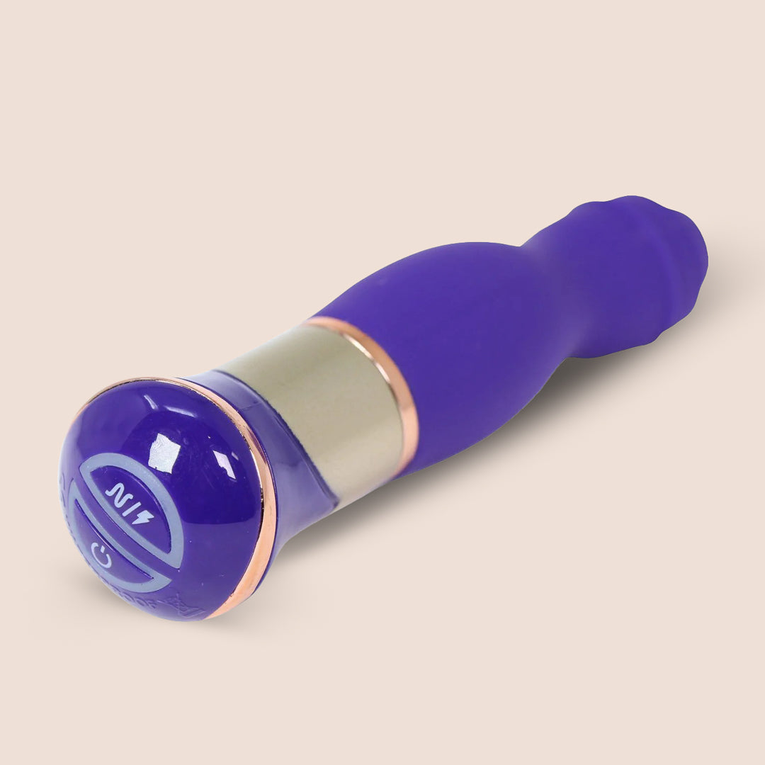 SIMPLI Wavy Vibrating Dildo 02  | rotating head