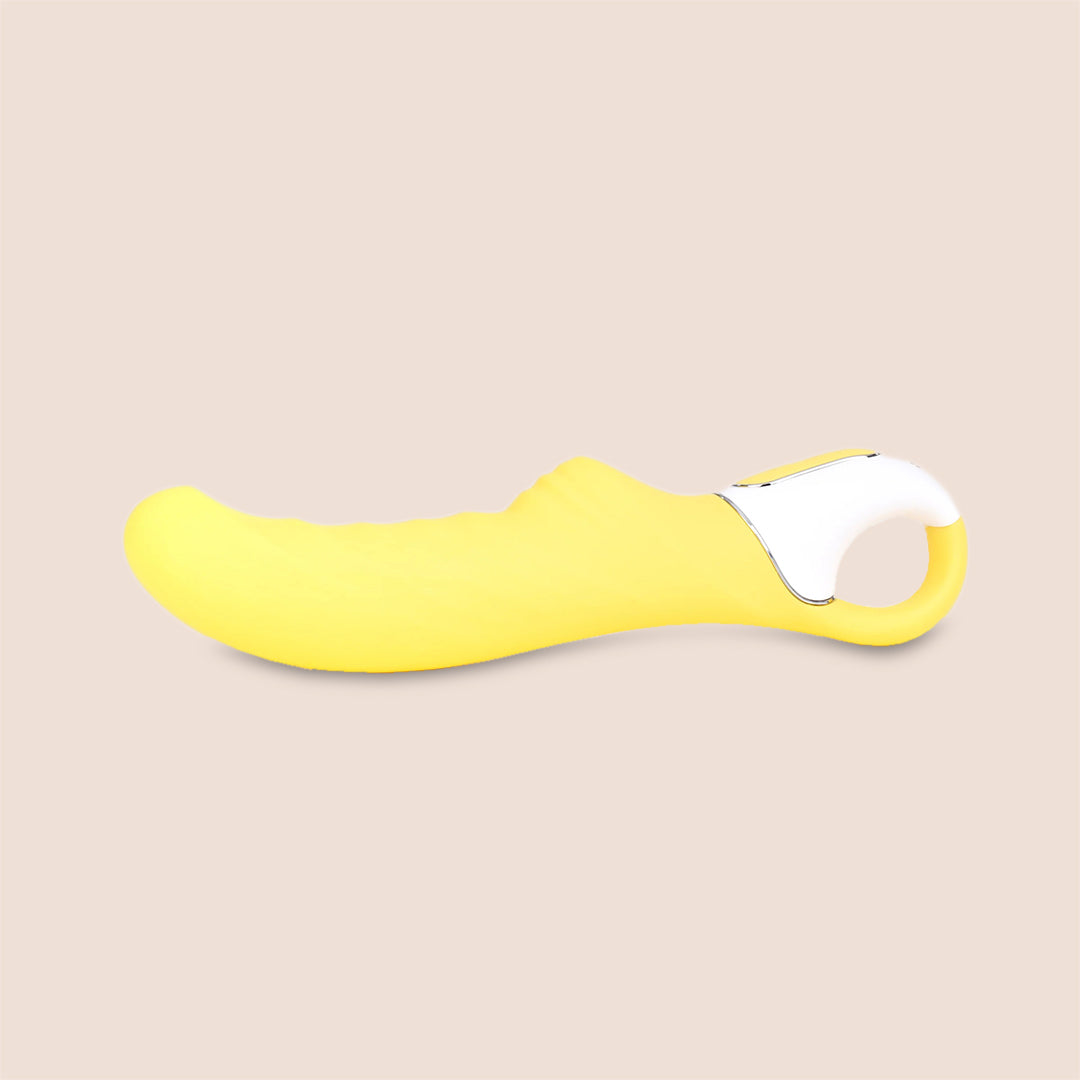 Satisfyer Yummy Sunshine | flexible ribbed shaft