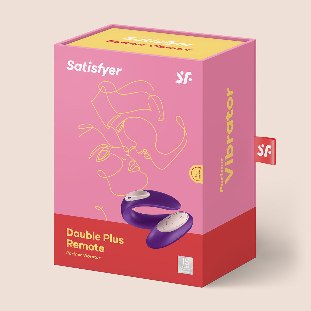 Satisfyer Double Plus Remote | vaginal and clitoral stimulation with remote