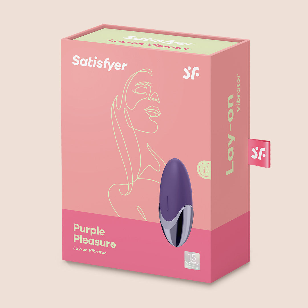 Satisfyer Lay-on Purple Pleasure | lay-on vibrator