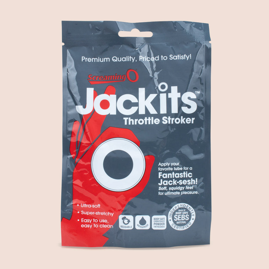 Screaming O Jackits® Throttle Stroker™ | ultra soft masturbator or bumper