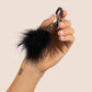 Sex & Mischief Feathered Nipple Clamps | thumb screw adjustability