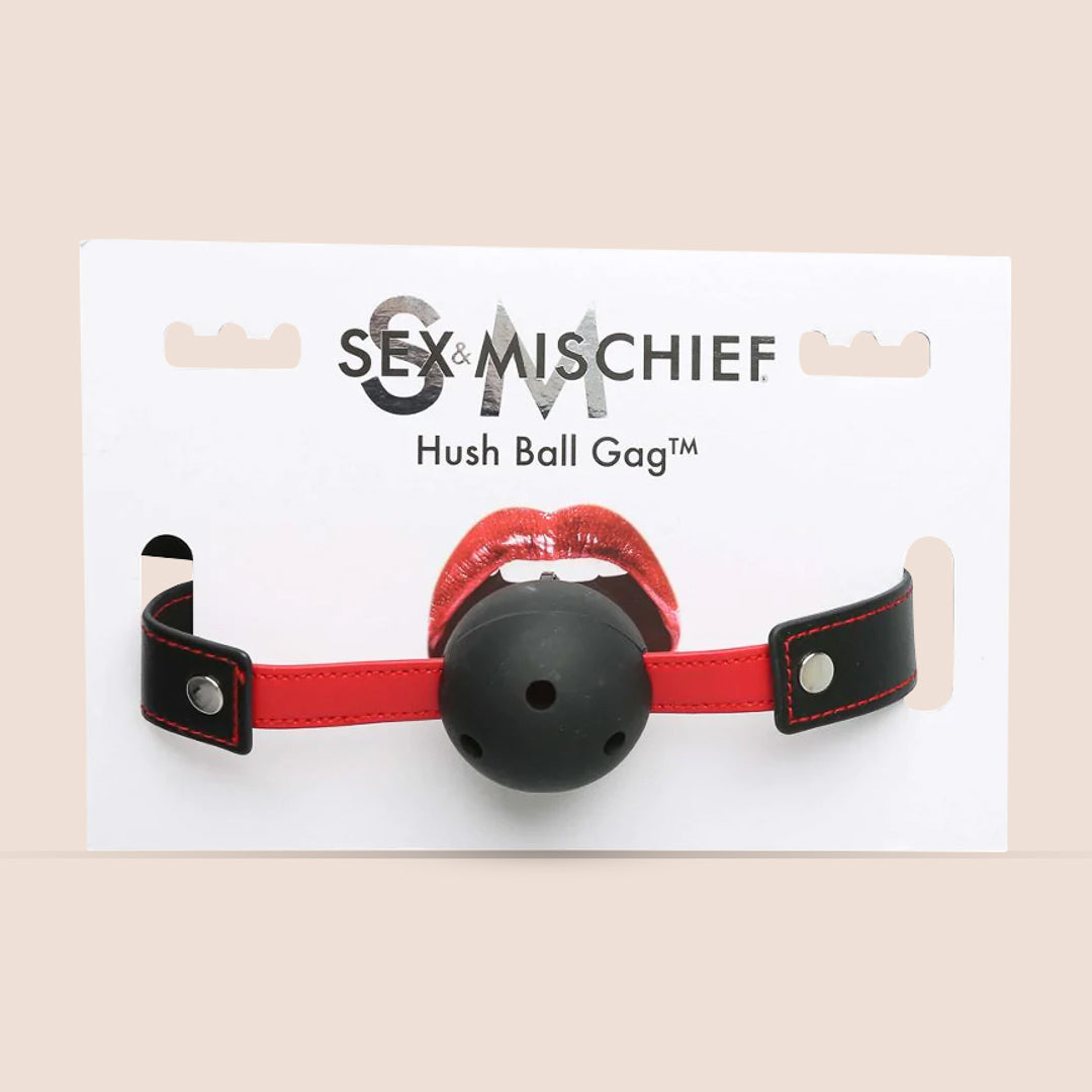 Sex & Mischief Hush Ball Gag | breathable