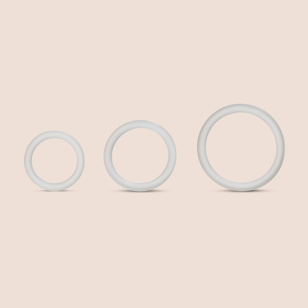 Silicone Support Rings™ | set of 3 penis rings