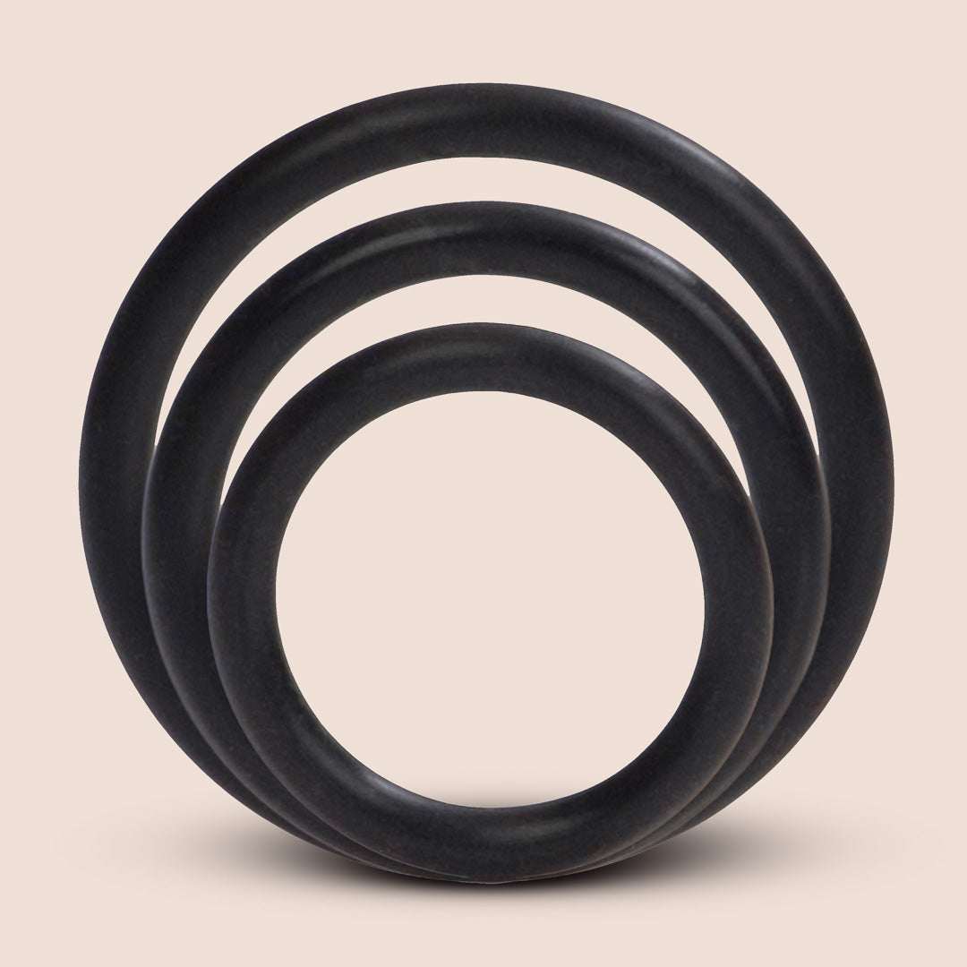 Silicone Support Rings™ | set of 3 penis rings