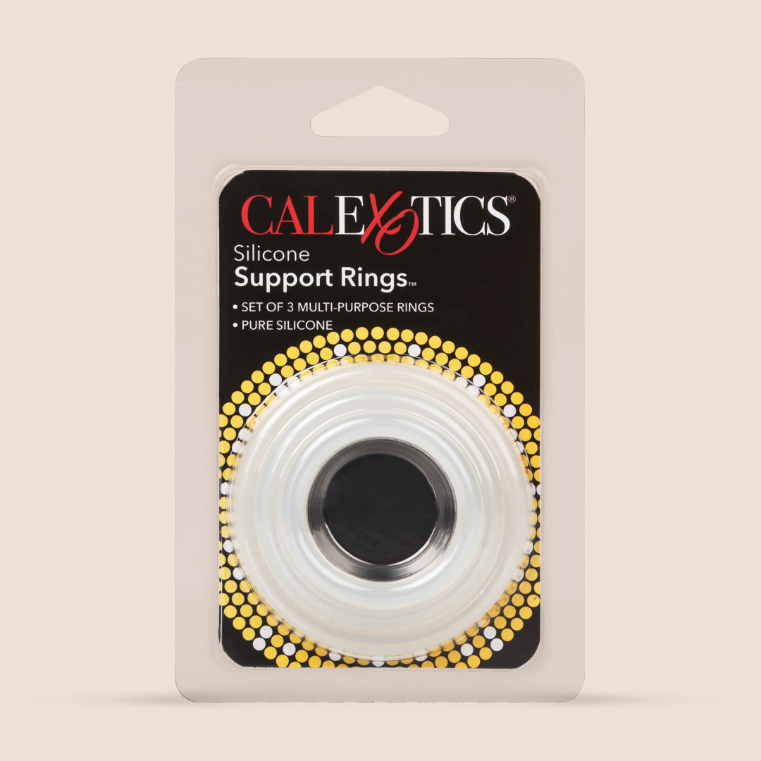 Silicone Support Rings™ | set of 3 penis rings