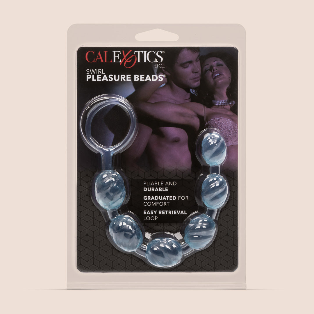 Swirl Pleasure Beads™| with retrieval ring