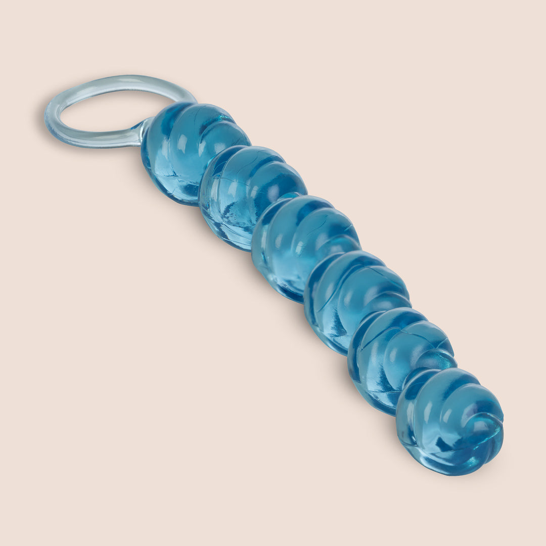 Swirl Pleasure Beads™| with retrieval ring