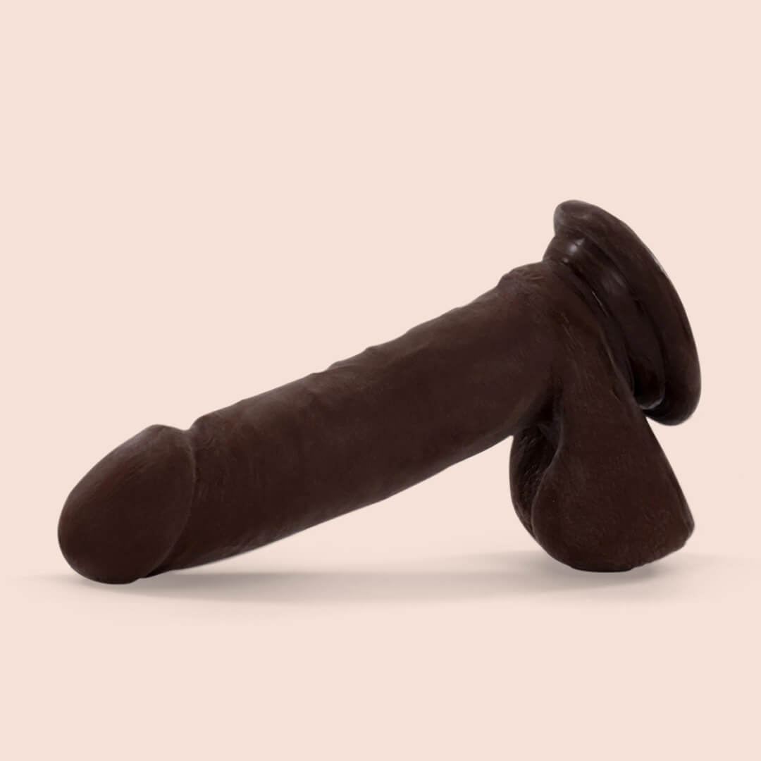 The D™ Perfect D - 7 Inch with Balls - ULTRASKYN | dual density ultra realistic dildo