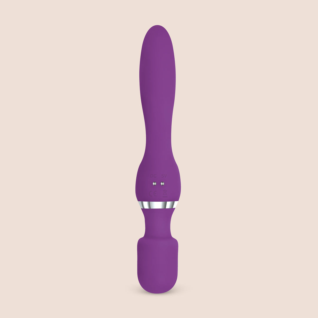 The G-Motion Rabbit Wand | rechargeable silicone rabbit vibe