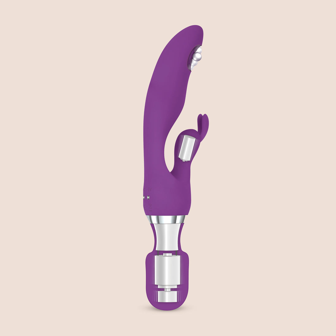 The G-Motion Rabbit Wand | rechargeable silicone rabbit vibe