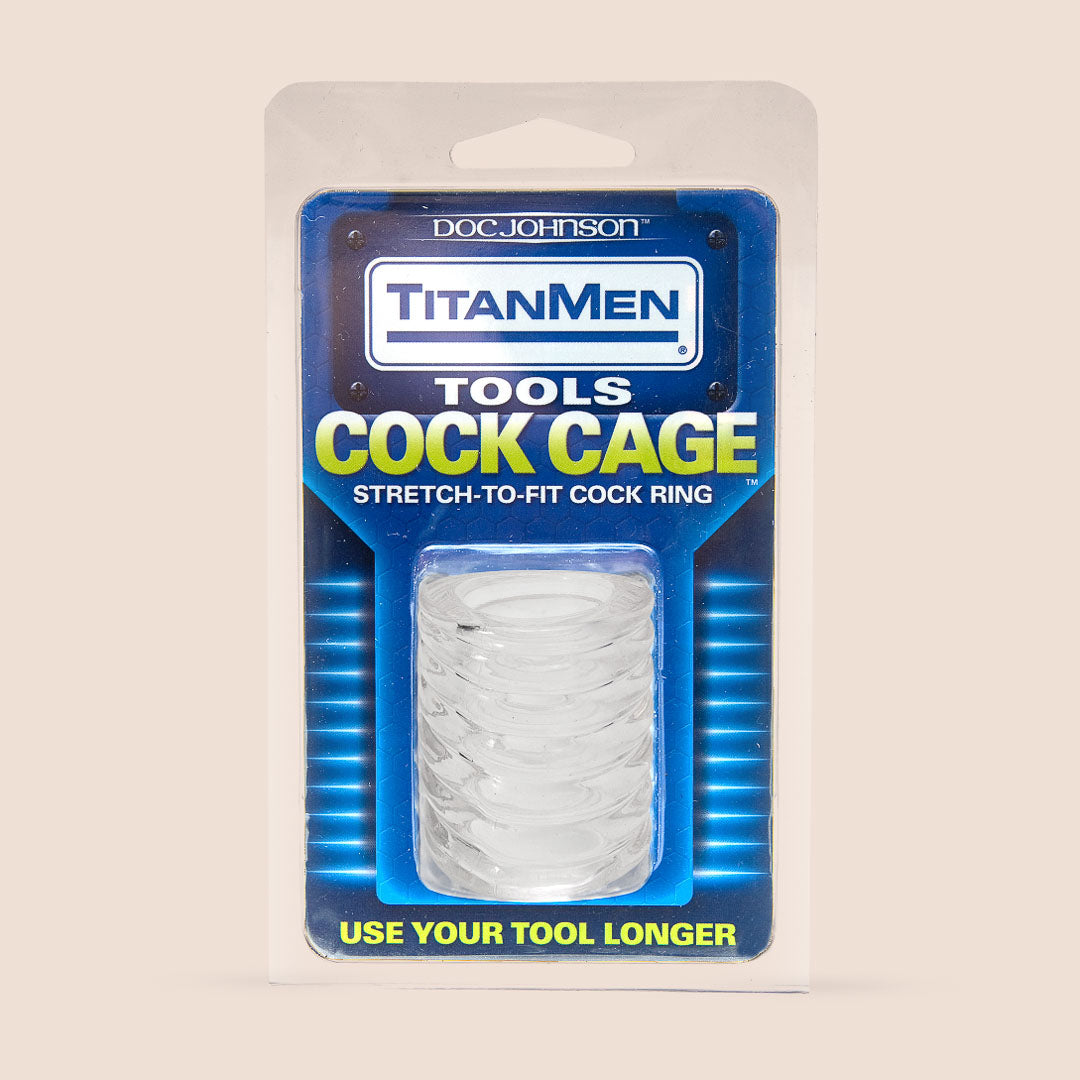 TitanMen C—ck Cage | thick & ribbed sleeve