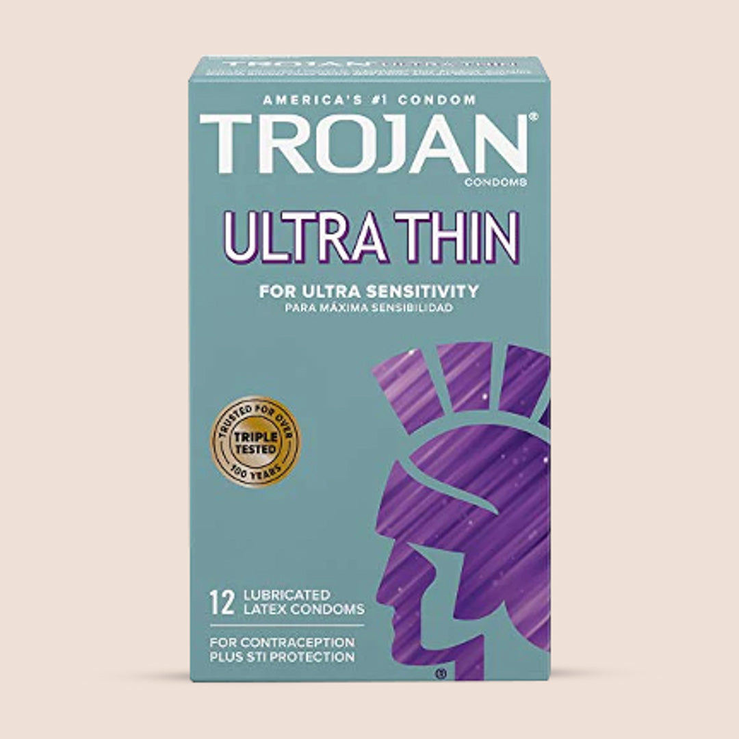 Trojan Ultra Thin Condoms - Box Of 12