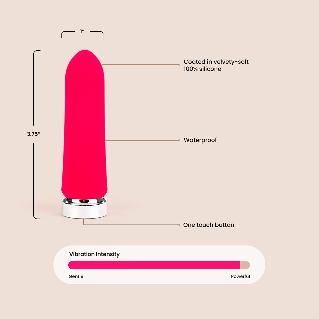 VeDO Bam Rechargeable Bullet | 10 function vibrator