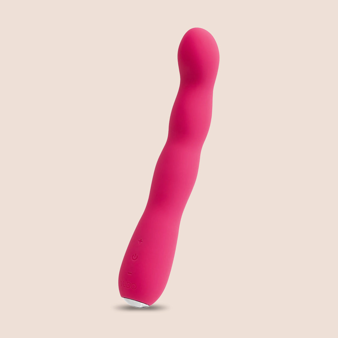 vedo sex toys VeDO Duo Flexible Suction Cup Silicone Dildo with Adjustable Harness K main image 1