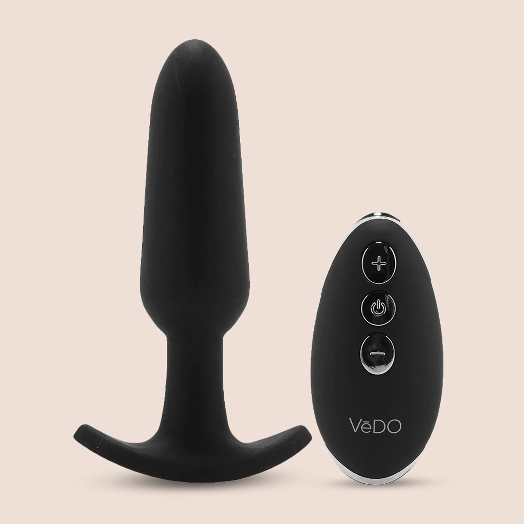 VeDO Bump Plus | rechargeable remote controlled anal vibrator