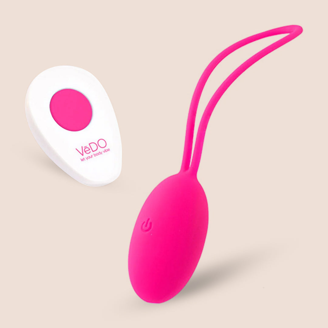 VeDO Peach Egg Vibe | extra quiet rechargeable egg vibrator