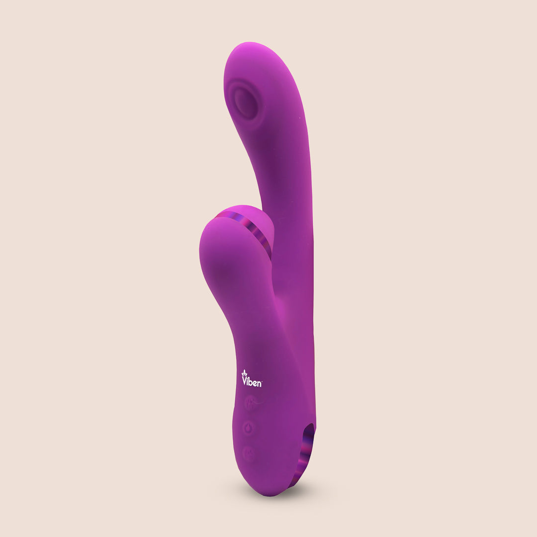 Viben Dazzle Rechargeable Rabbit Vibrator | thumping and suction