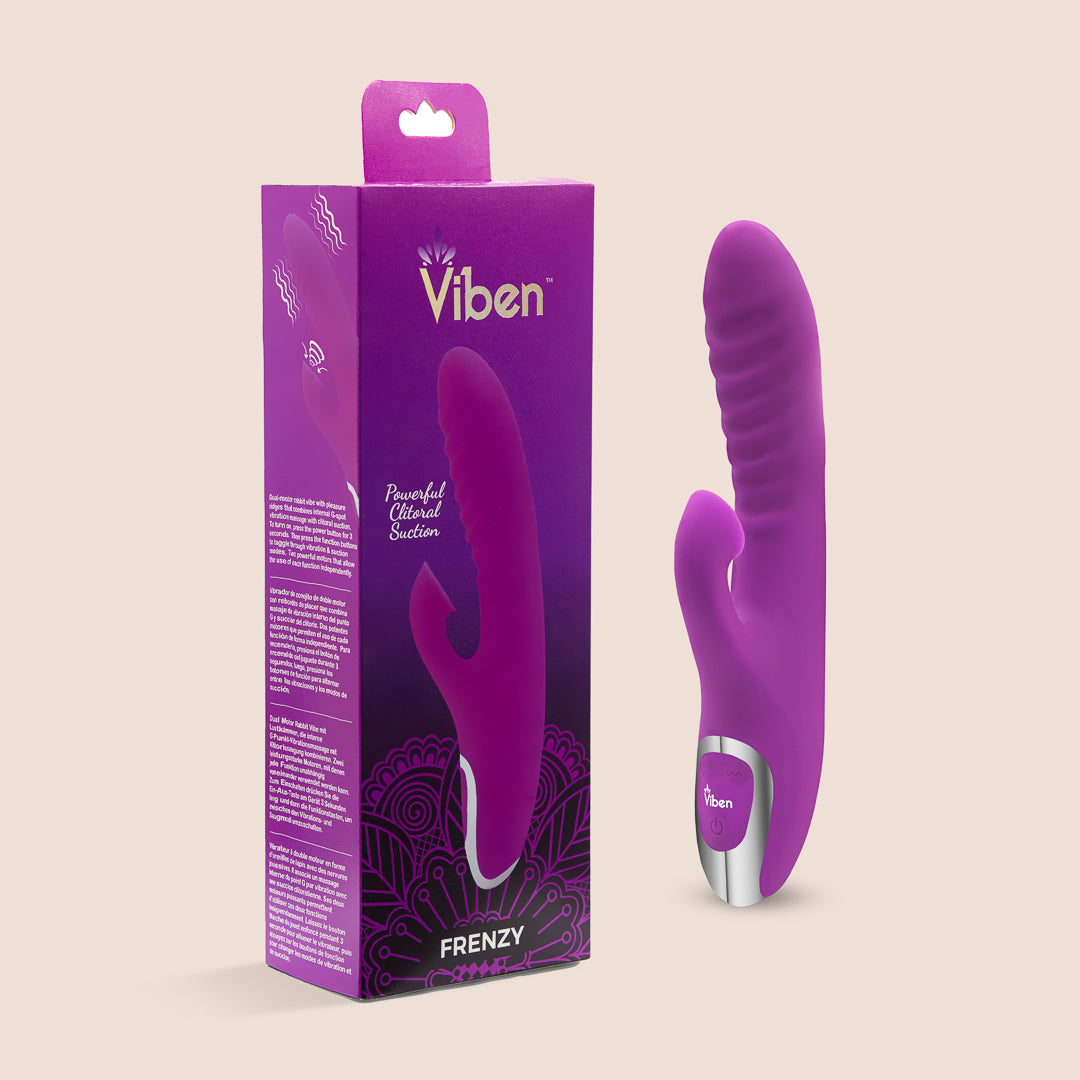 Viben Frenzy Suction Rabbit Vibrator | waterproof and rechargeable