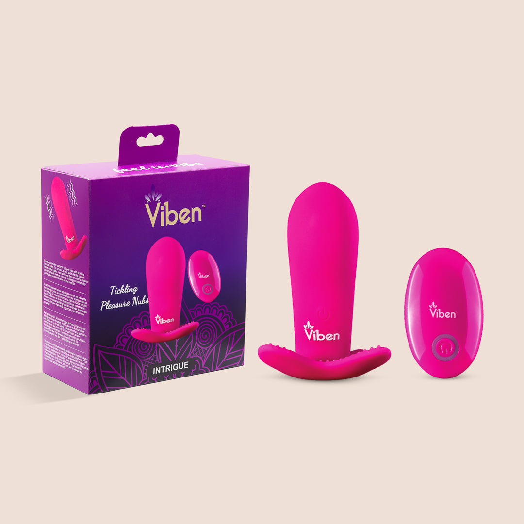 Viben Intrigue Butterfly Rocker with Pleasure Nubs | remote controlled panty vibe