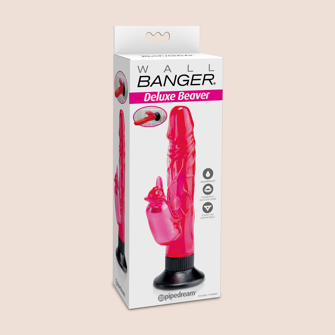 Wall Banger Deluxe Bunny | realistic shaft with suction cup base