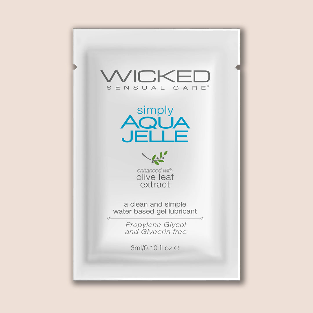 Wicked simply Aqua Jelle | water-based gel lubricant