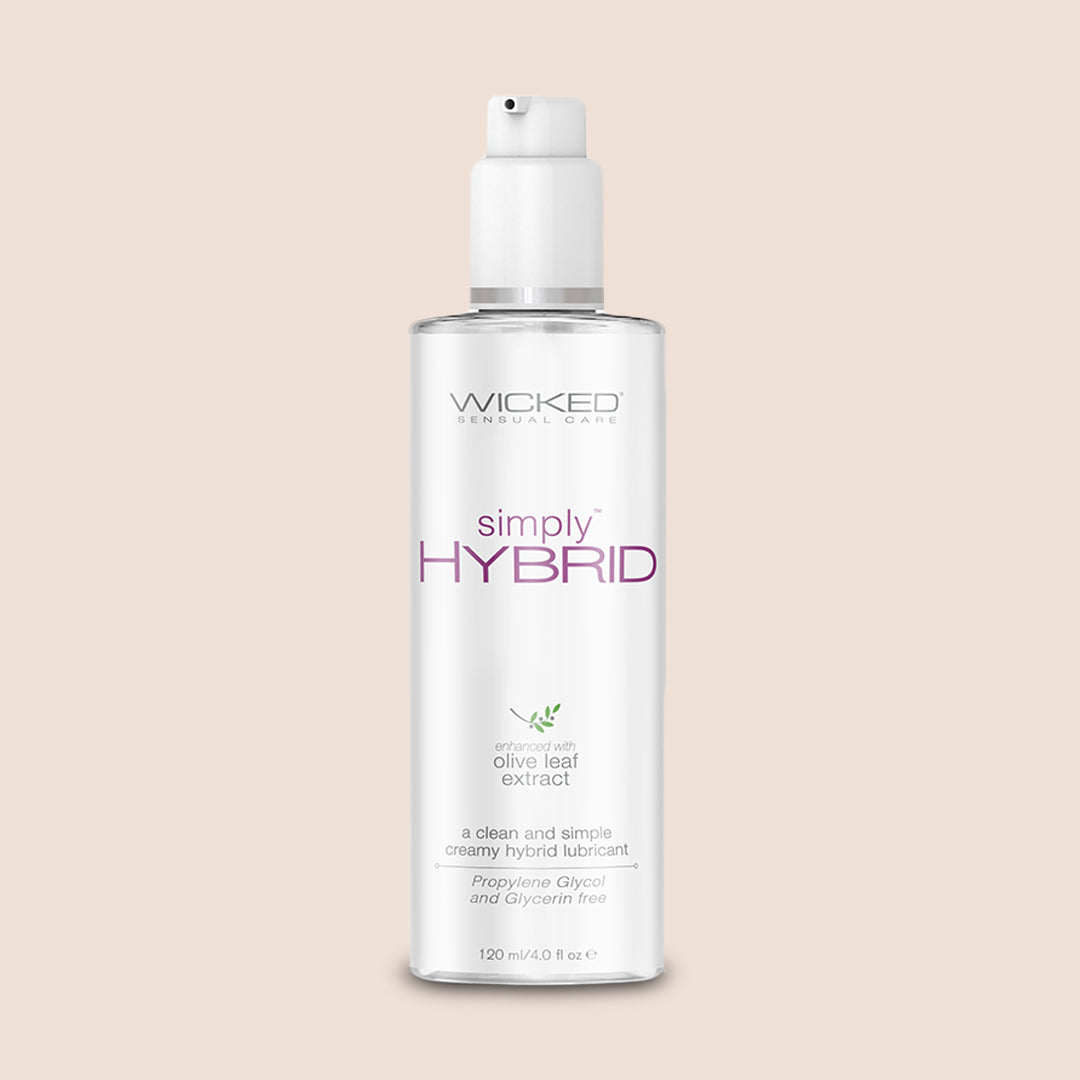 Wicked simply Hybrid | clean water & silicone-based hybrid lubricant