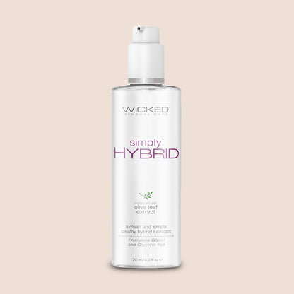 Wicked simply Hybrid | clean water & silicone-based hybrid lubricant