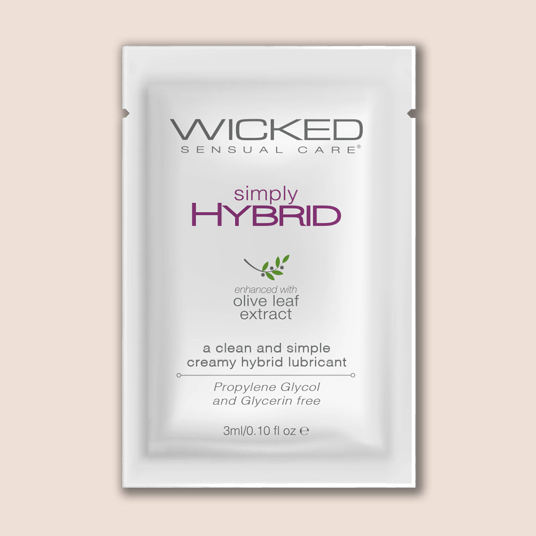 Wicked simply Hybrid | clean water & silicone-based hybrid lubricant