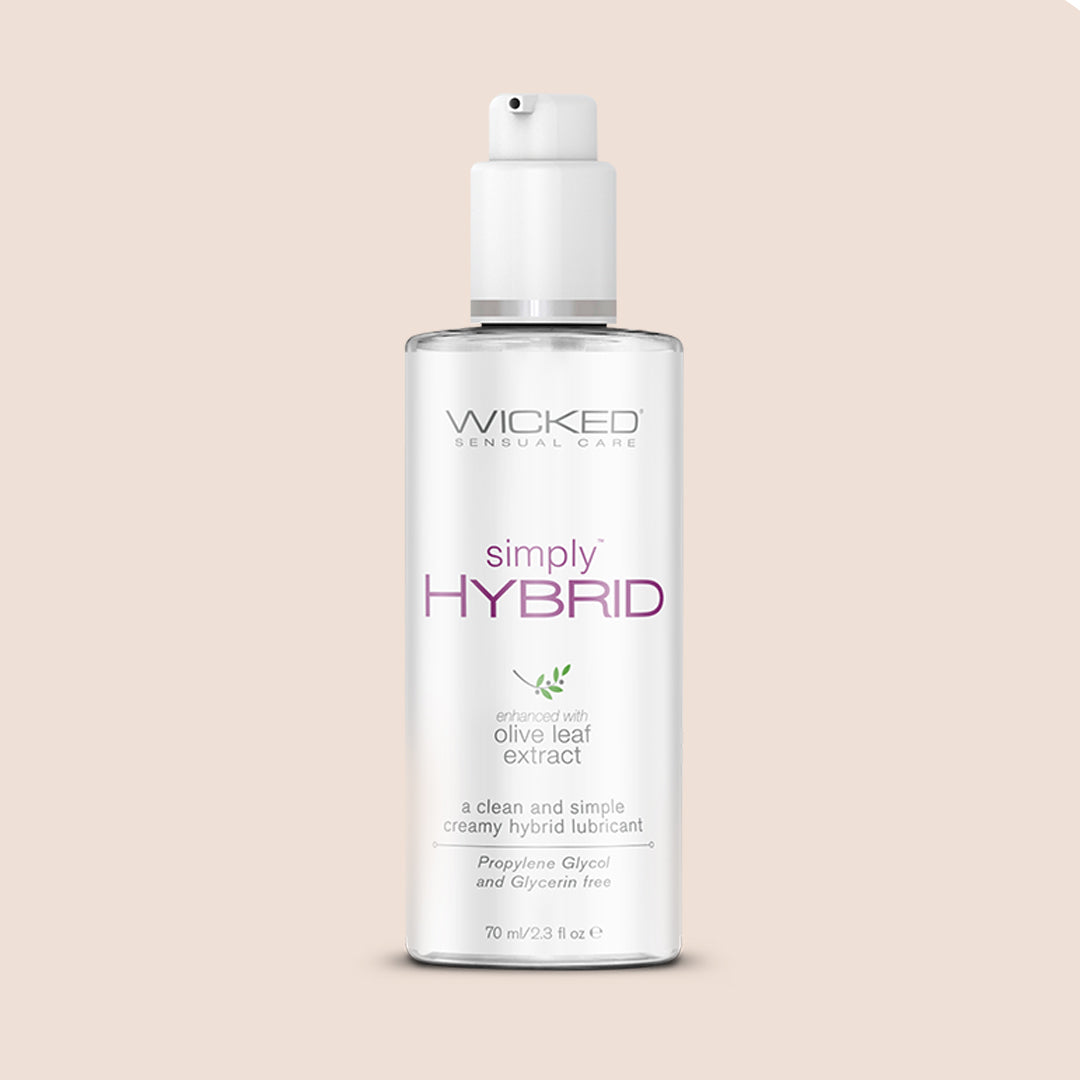 Wicked simply Hybrid | clean water & silicone-based hybrid lubricant