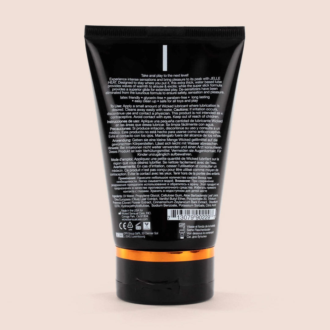 Wicked Jelle Heat | warming, extra thick, water-based lubricant