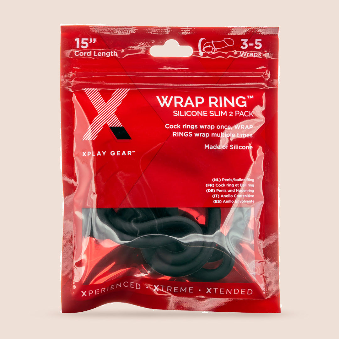 XPLAY® Silicone 15" Thin Wrap Ring | customizable penis ring